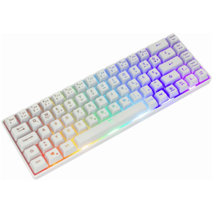 White Shark RONIN membrános billentyűzet - fehér #2