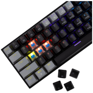 White Shark Wakizashi 2 Gaming billenytűzet (Blue switch) - fekete-szürke #2