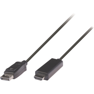 Nedis DisplayPort (M) – HDMI (M) kábel 2m #1