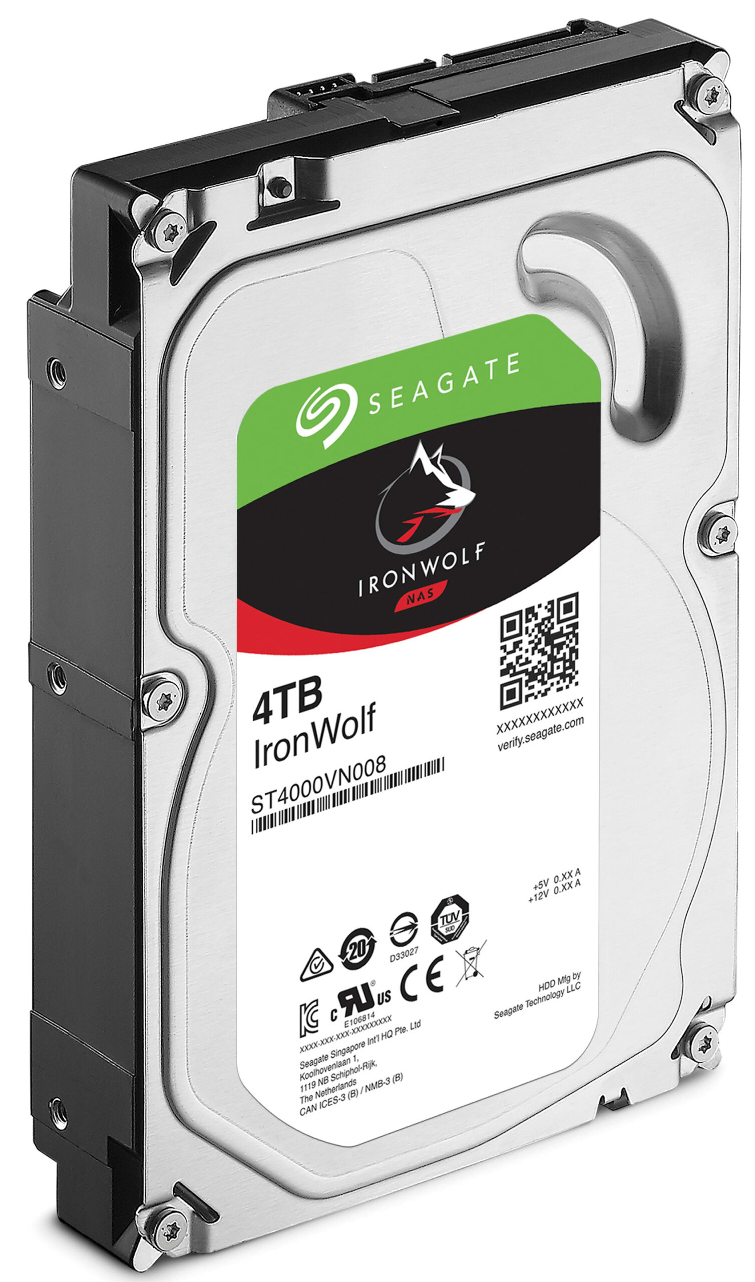 4TB Seagate IronWolf™ SATA3 HDD 64MB - ST4000VN008 #1