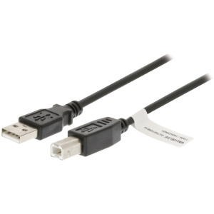 Nedis USB 2.0 kábel (A/B) 1m (nyomtatóhoz) #1