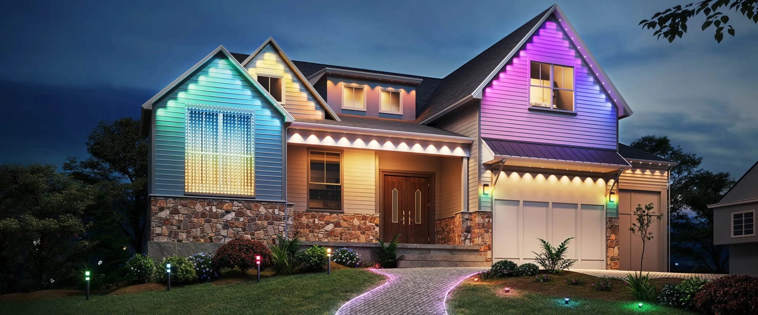 Govee állandó kültéri LED lámpák (30m) #2