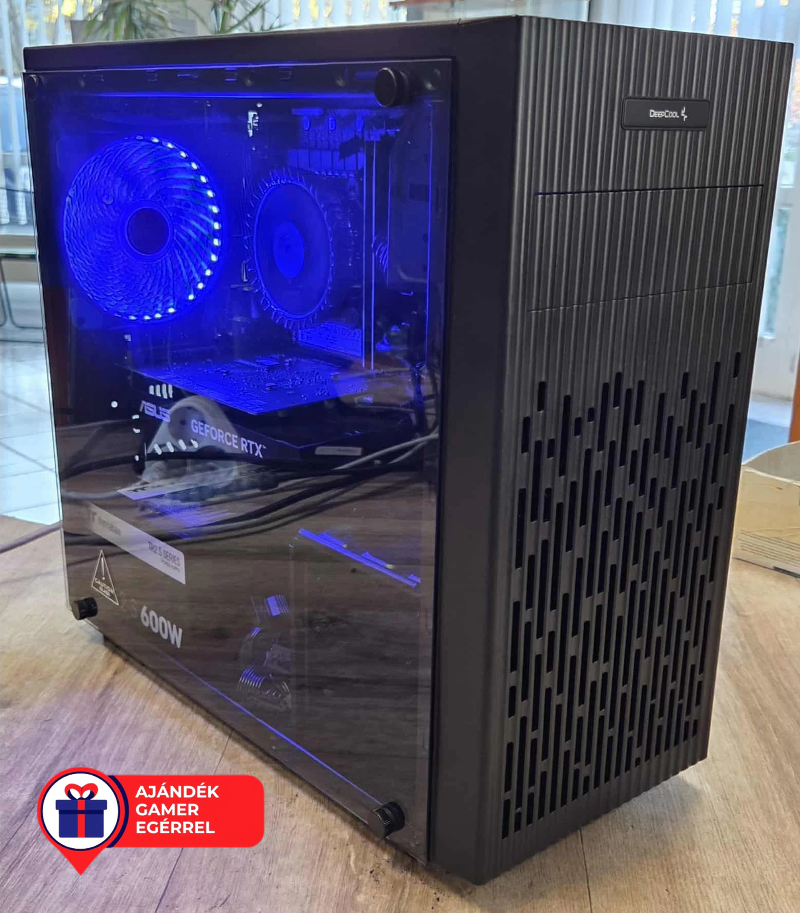 Épített Bovito Gamer PC (Core i3, 16GB RAM, 500GB SSD, RTX3050, Win 11 Home) #1