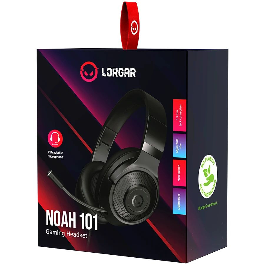 Lorgar Noah 101 Gaming Headset Headset (fekete) #6