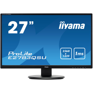 27" Iiyama ProLite E2783QSU-B1 használt QHD monitor #1