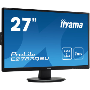 27" Iiyama ProLite E2783QSU-B1 használt QHD monitor #2