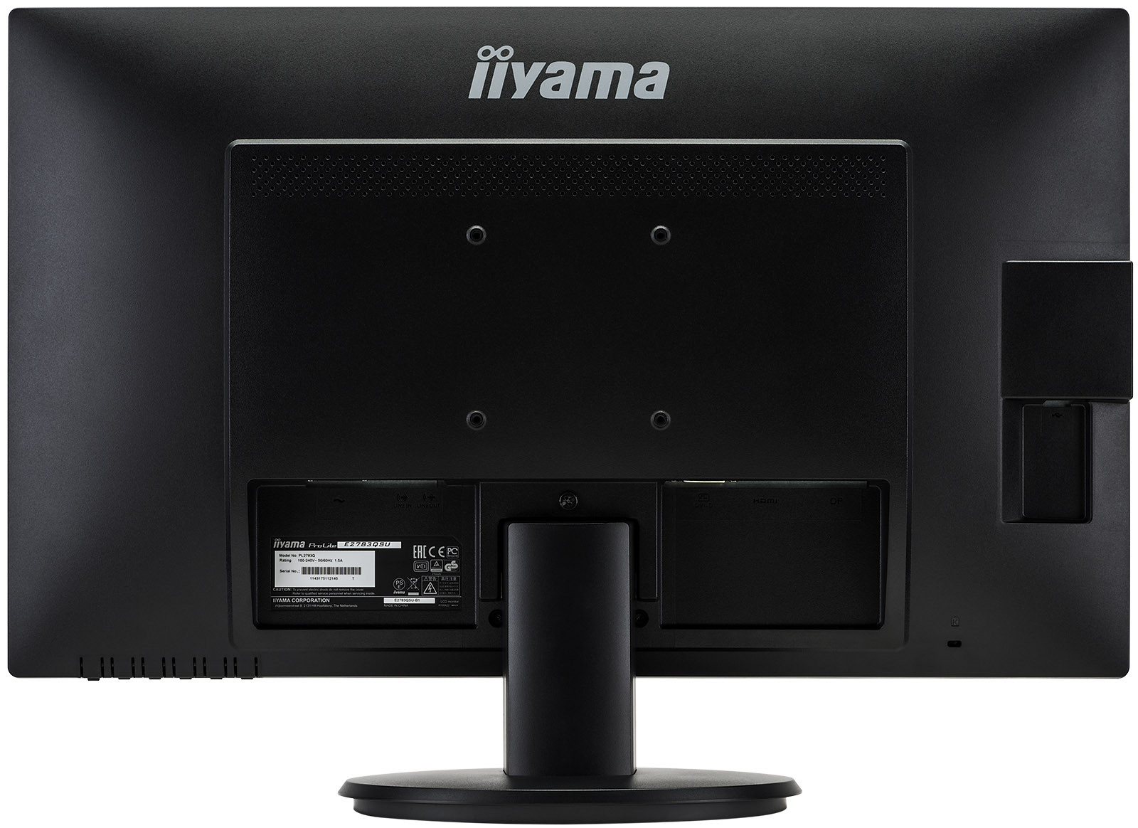 27" Iiyama ProLite E2783QSU-B1 használt QHD monitor #4