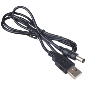 Akyga USB-A - DC 5,5 x 2,4mm kábel 0,8m #1