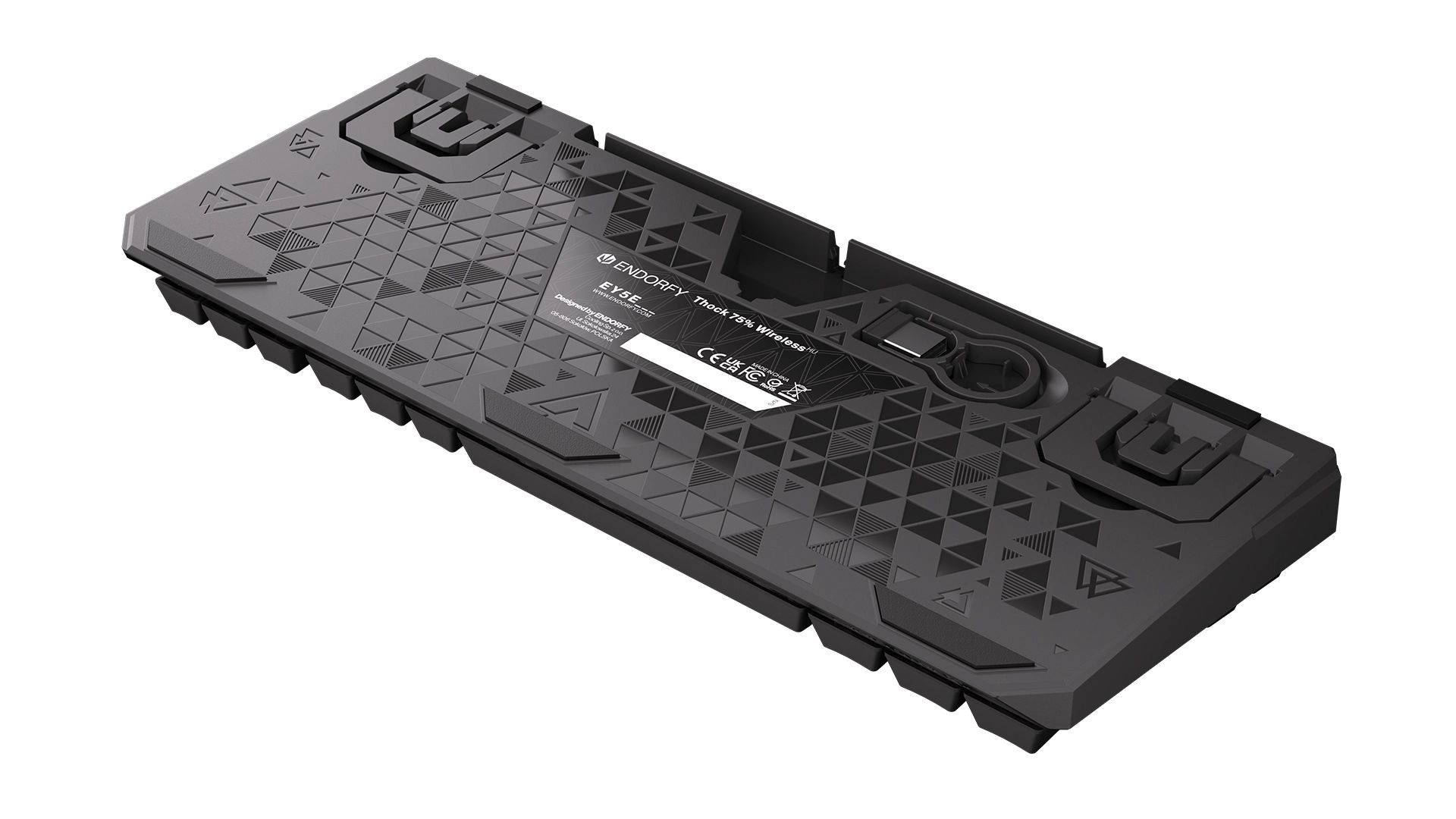 Endorfy Thock Kailh Box RGB mechanikus Gaming billentyűzet TKL (Black switch) #5