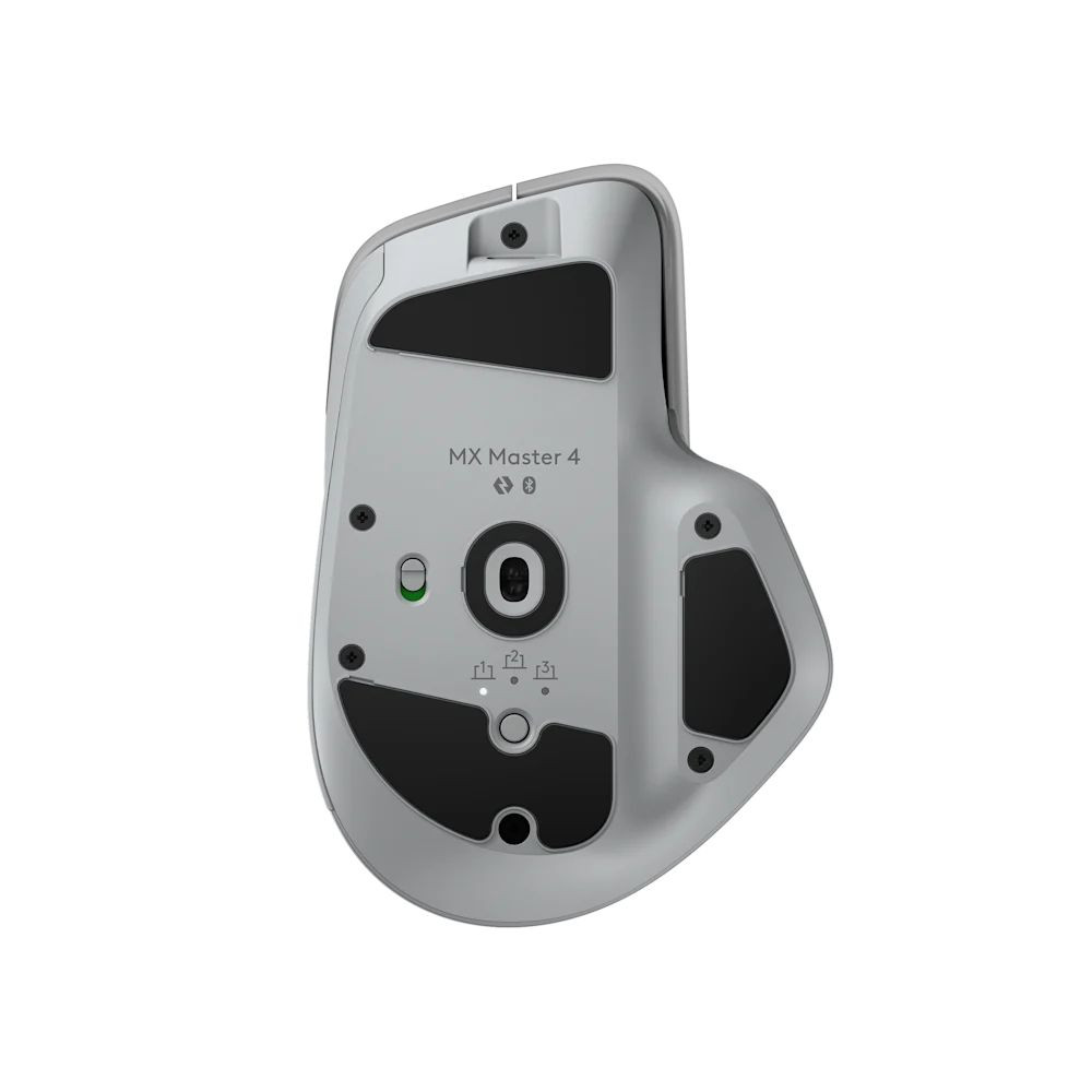 Logitech MX Master 4 vezeték nélküli egér (Halványszürke) #11