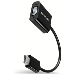 Axagon HDMI > VGA (15-DSUB) adapter kábellel, audio nélkül #1
