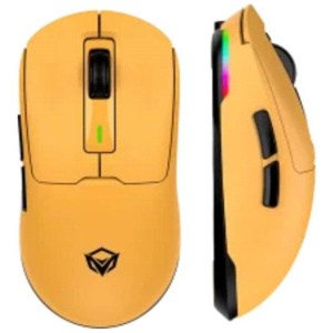 Meetion GW24 Vezetékes / 2,4G / Bluetooth Gamer egér (sárga) #1