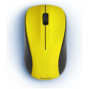 Hama MW-300 V2 vezeték nélküli egér (sárga) #1