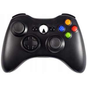 FroggieX vezeték nélküli kontroller Xbox360 / PC-hez (fekete) #1