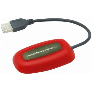 FroggieX vezeték nélküli kontroller Xbox360 / PC-hez (piros) #2