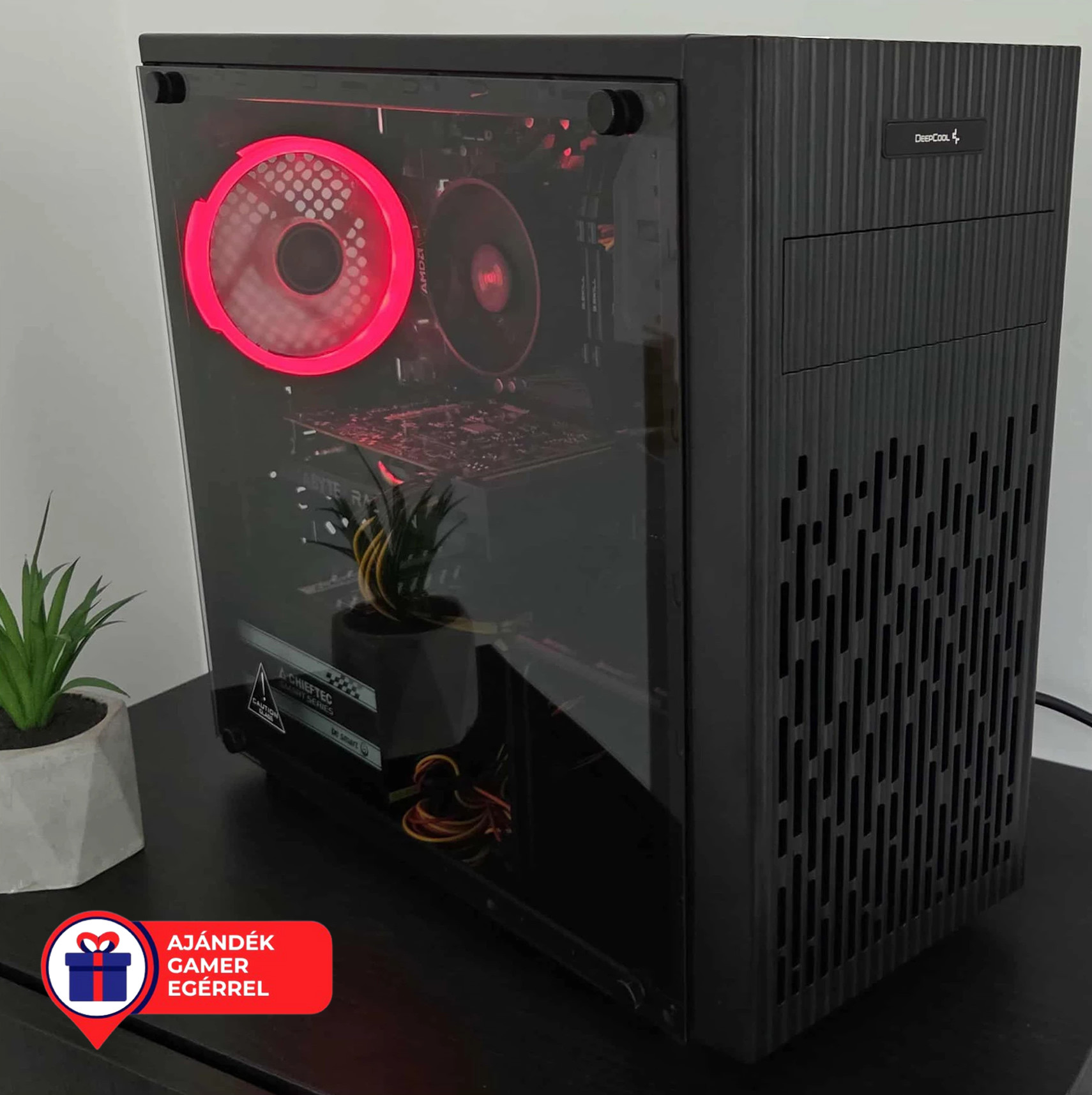 Épített Bovito Gamer PC (Ryzen 5, 16GB RAM, 500GB SSD, RX 6500XT, Win 11 Home) #1