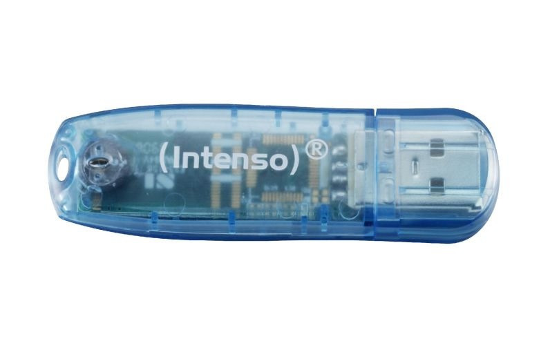 4GB Intenso Rainbow-Line USB 2.0 Pendrive (kék) #1