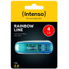 4GB Intenso Rainbow-Line USB 2.0 Pendrive (kék) #2