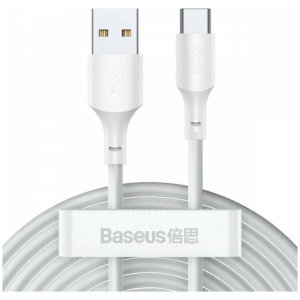 Baseus Simple Wisdom 2 db-os USB-A - USB-C 40W 1,5 m adat- és töltőkábel #1