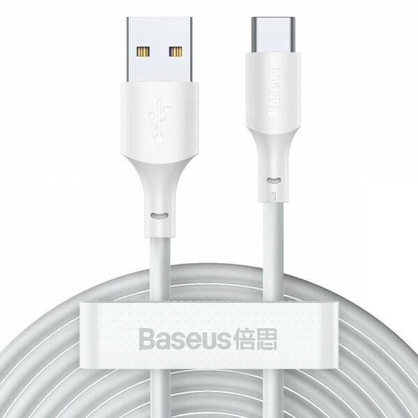 Baseus Simple Wisdom 2 db-os USB-A - USB-C 40W 1,5 m adat- és töltőkábel #1