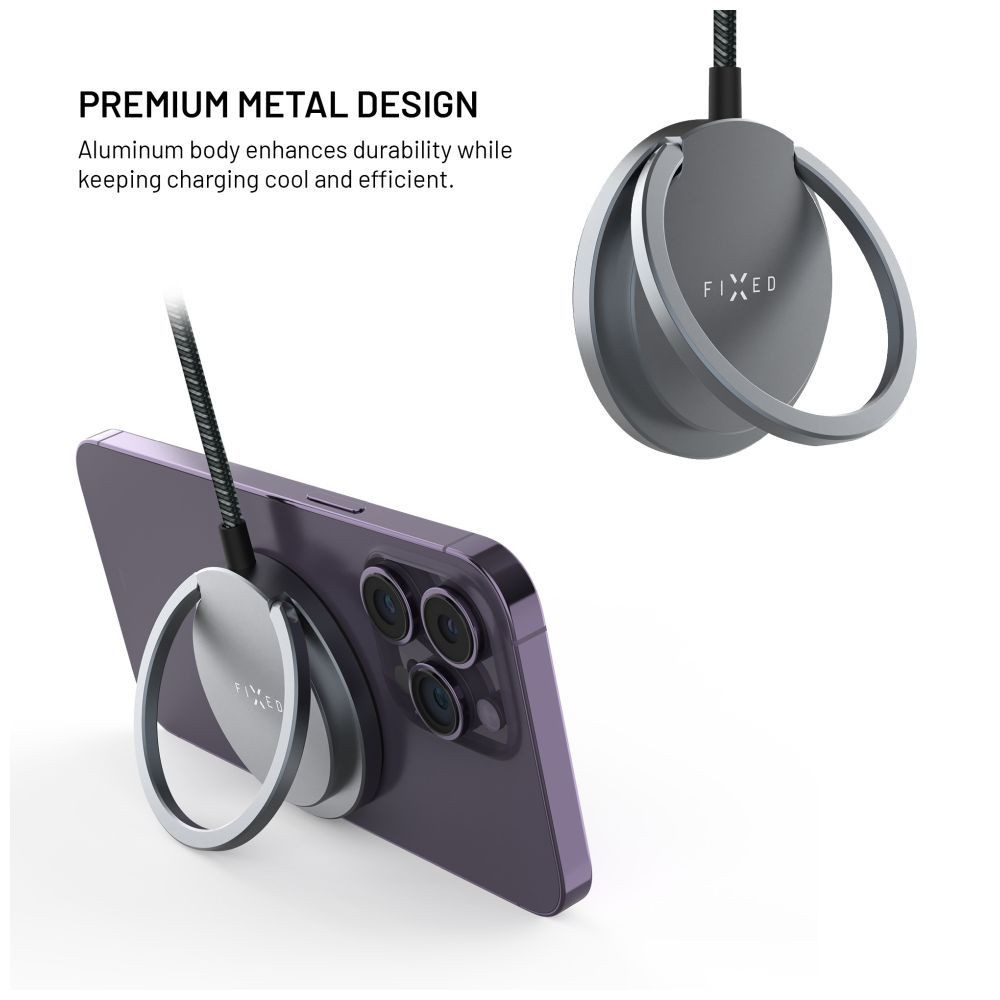 FIXED 15W-os Wireless töltő Magsafe támogatással #6