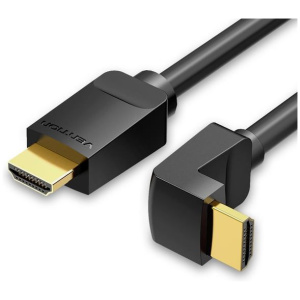 Vention HDMI-HDMI (M) kábel 3m 4K, egyik végén 90 fokban hajlított #1