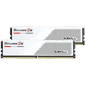 64GB DDR5 6000MHz (PC5-48000) G.Skill Dual RAM KIT (Ripjaws S5 White) 2x32GB #1