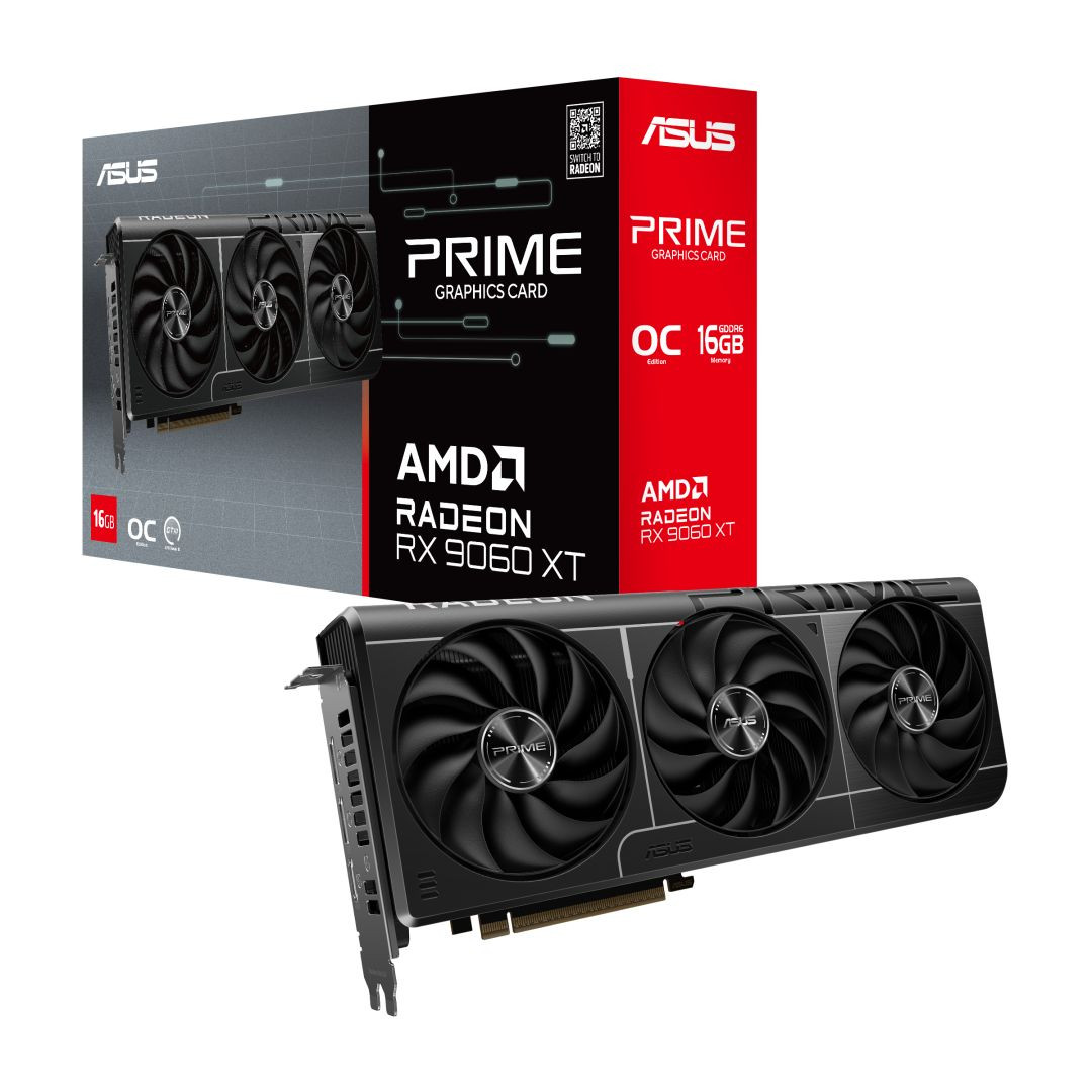 Asus Prime Radeon™ RX 9060 XT 16GB GDDR6 OC Edition VGA #9