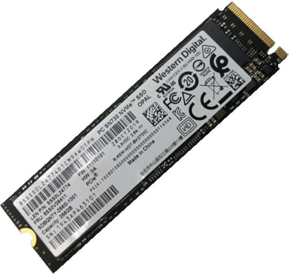 256GB WD SN730 NVMe SSD - M.2 (PCIe 3.0) (használt) #1