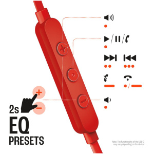 JBL Tune 310C Type-C fülhallgató (piros) #2