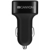 Canyon CNE-CCA06B autós szivargyújtós töltő 3x USB porttal, 17W #2