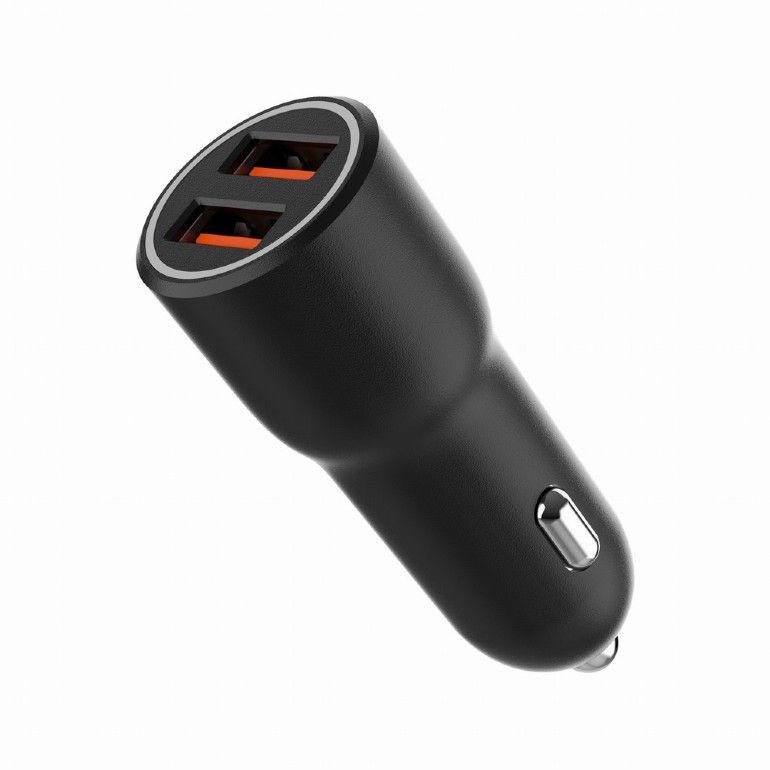 Gembird USB Car charger (autós szivargyújtós gyorstöltő) 2x USB Type-A USB QC 3.0 #1