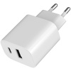 Gembird USB-s töltő (220V) - 2,4A, 1x USB-A, 1x USB-C port, 12W (fehér) #1