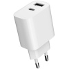 Gembird USB-s töltő (220V) - 2,4A, 1x USB-A, 1x USB-C port, 12W (fehér) #2