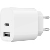 Gembird USB-s töltő (220V) - 2,4A, 1x USB-A, 1x USB-C port, 12W (fehér) #3