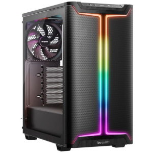 BeQuiet! Pure Base 501DX ház üveg oldallappal (fekete) #1