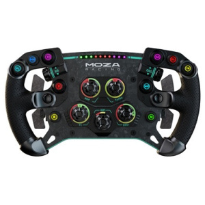 Moza Racing GS V2P GT Kormánykerék (Dual Clutch, RGB, alcantara, 300mm) #1