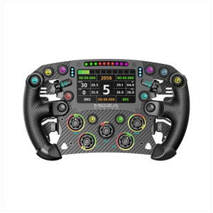 Moza Racing FSR2 Kormánykerék (Dual Clutch, RGB, 4,3 inch kijelző, 280mm) #1