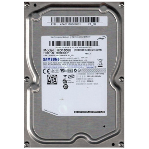 1TB Samsung SpinPoint SATA2 HDD 32MB - HD103UI (használt) #1