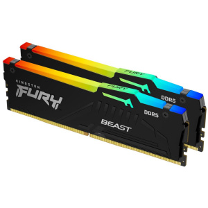 32GB DDR5 6000MHz (PC5-48000) Kingston Dual RAM KIT (Fury Beast RGB Expo) 2x16G CL36 #1