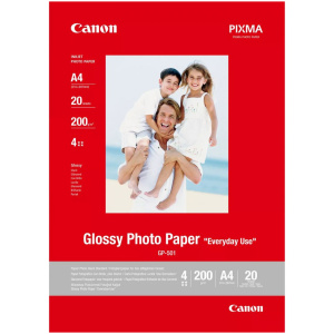Canon Everyday Use Glossy GP-501 fotópapír A4 20 lap, fényes (200g) #1