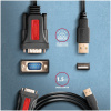 Axagon USB-A - soros RS-232 DB9-M kábel, 1,5m #4