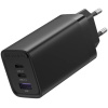 Vention 65/30W USB-s hálózati GaN töltő (2x USB-C, 1x USB-A) fekete #1