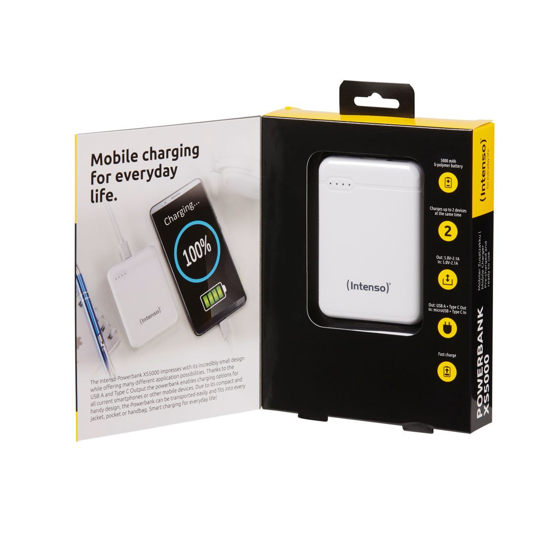 Intenso XS5000 5000mAh PowerBank (fehér) #3