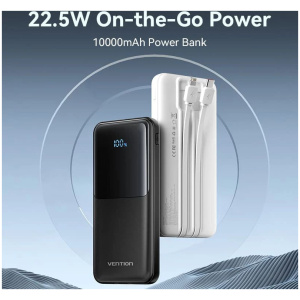 Vention FHOB0 10000 mAh Powerbank kijelzővel (fekete) #2
