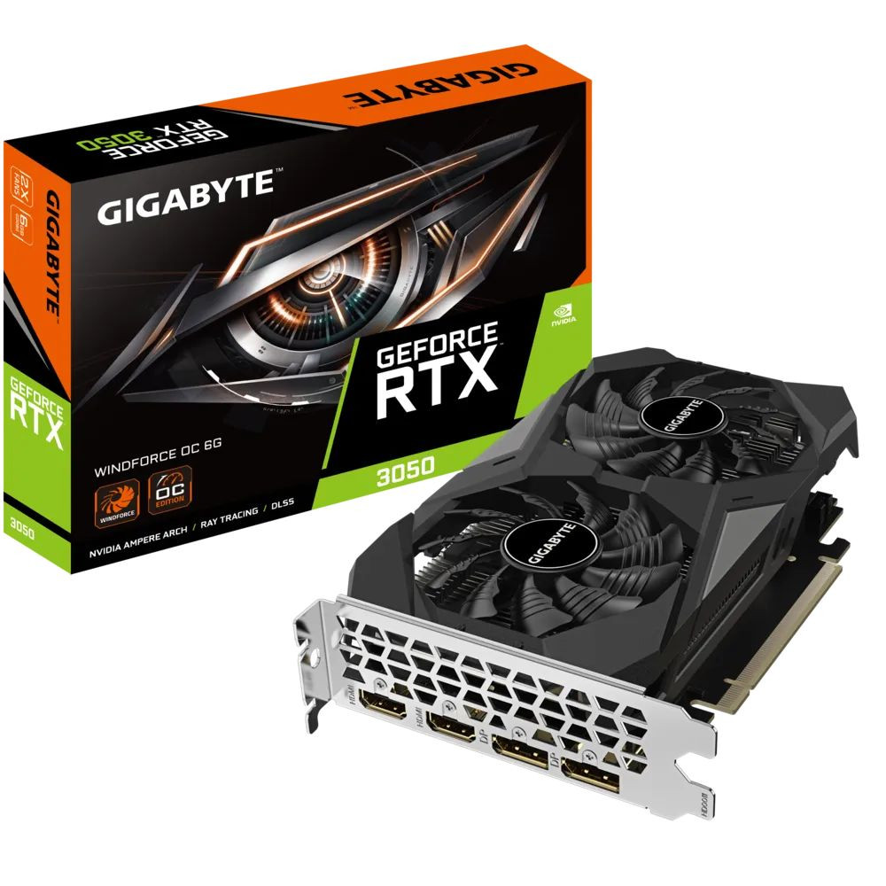 Gigabyte GeForce RTX™ 3050 WINDFORCE OC V2 6G VGA #5
