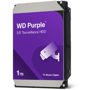 1TB WD Purple - SATA3 HDD 64MB - WD10PURZ ** GYÁRI JAVÍTOTT ** #1