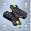 Axagon CRE-SMP2A PocketReader SmartCard/SD/microSD/SIM card olvasó #2