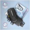 Axagon CRE-SMP2A PocketReader SmartCard/SD/microSD/SIM card olvasó #3