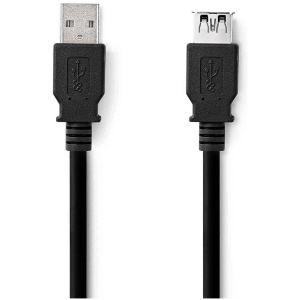 Nedis USB 3.2 Gen 1 toldókábel (AF/AM) 2m #1